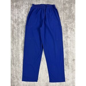 White Swan Scrub Pants Women Medium Blue Fundamentals Cargo Medical 14120-J103-M